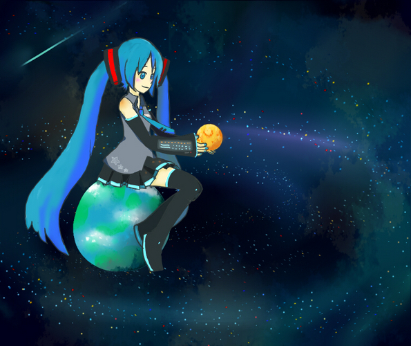 宇宙ミク