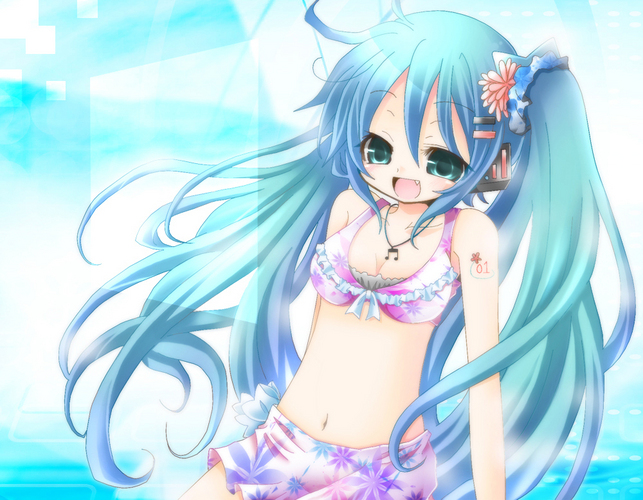 水着のミクちゃん
