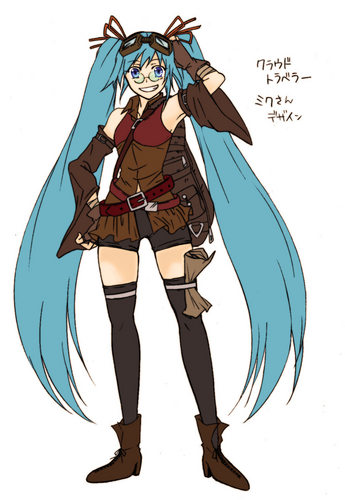 「クラウドトラベラー」キャラデザイン