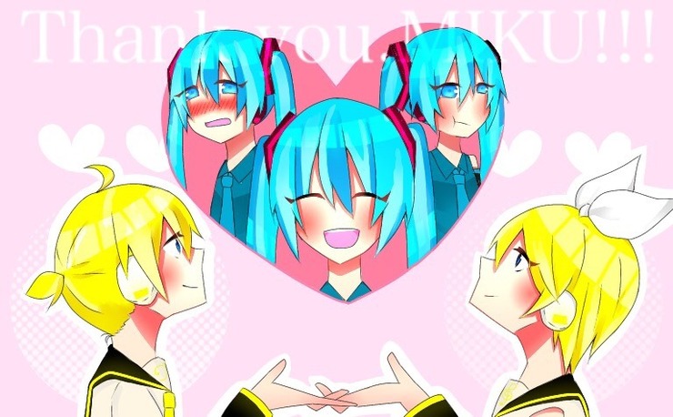 Thank you,MIKU!!!