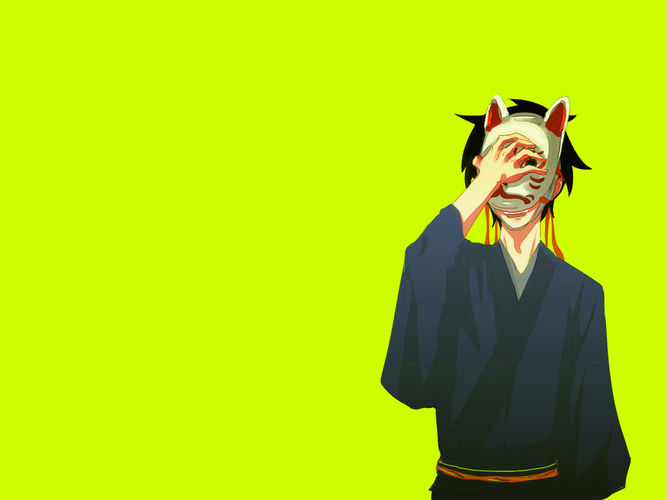 お面