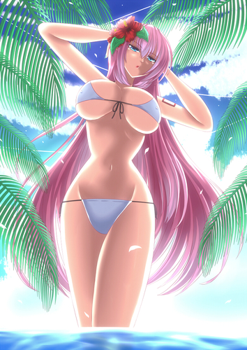 海の女神。
