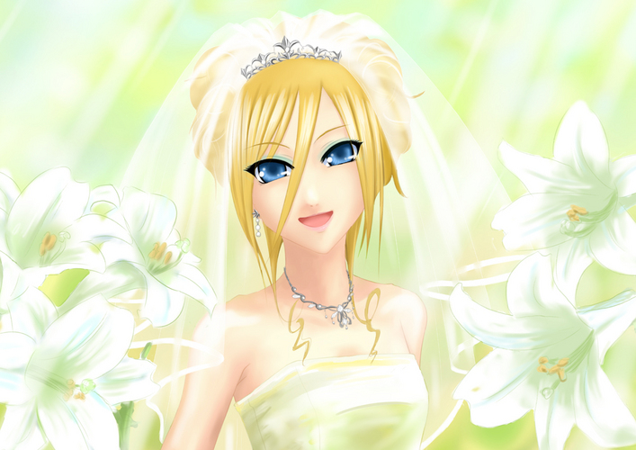 ウェディングドレスのLilyさん