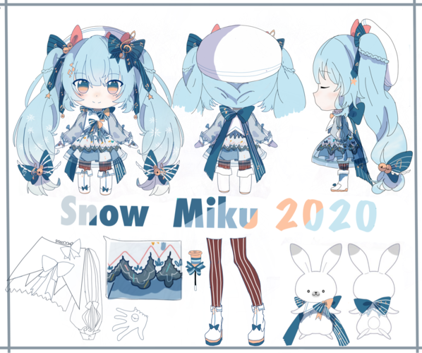 2020雪ミク&ユキネ