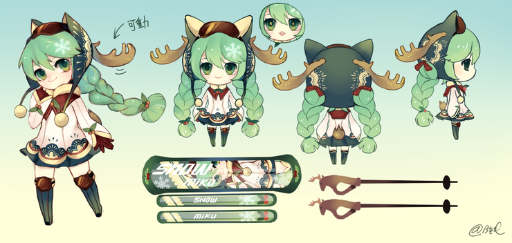 2016 sonw miku衣装