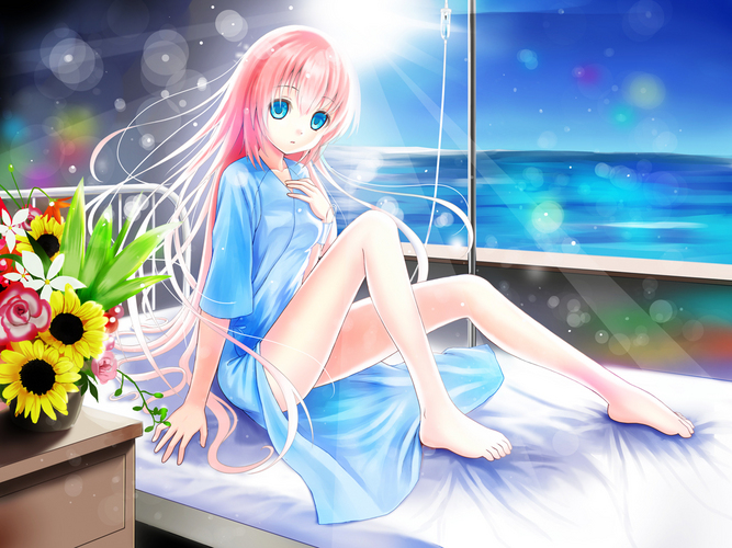 光に溶ける命