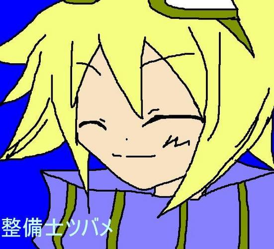 整備士ツバメを描かせていただいた←