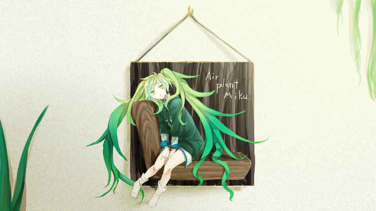 エアプランツミク