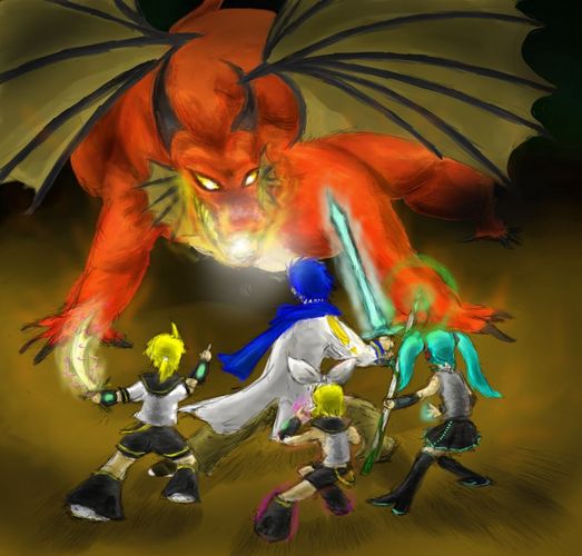 ボカロ VS 火竜