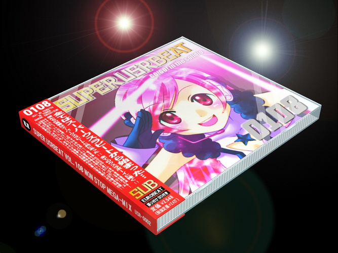 【0108】GO!GO! in the solidio ジャケット3Dイメージ