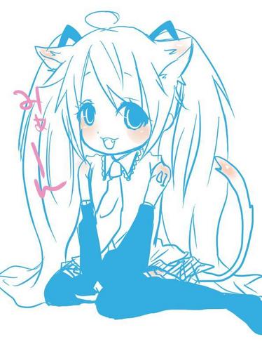 ねこみく。