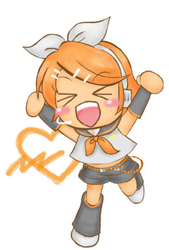 り~ん><