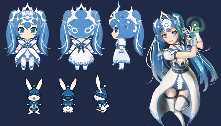 Snow Princess Miku