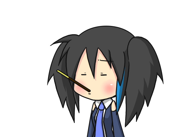 ポッキー描いた