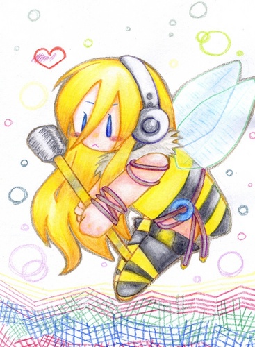 Lilyさんは蜂っぽい…