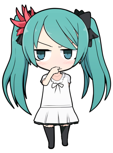 ちょいおこミクさん