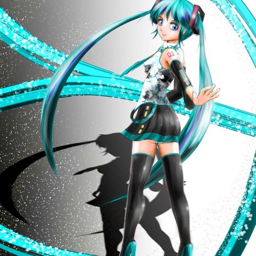 ドヤ顔のミクさん