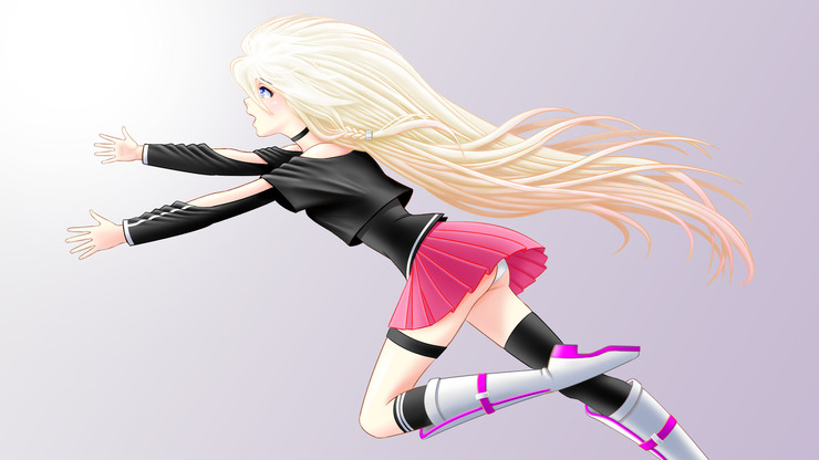 白馬の王女さま イメージイラスト その2