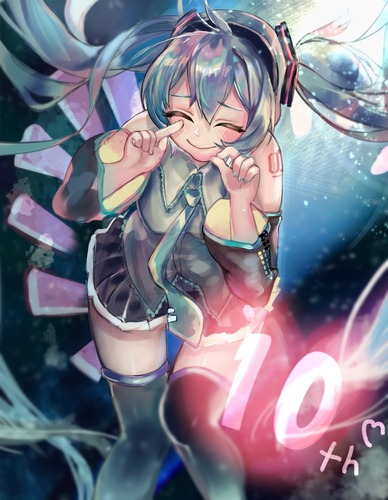 初音ミク10周年イラスト