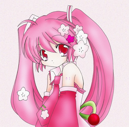 【塗らせて頂きました】桜ミク