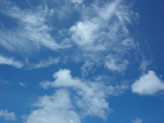 雲の形6(背景素材)