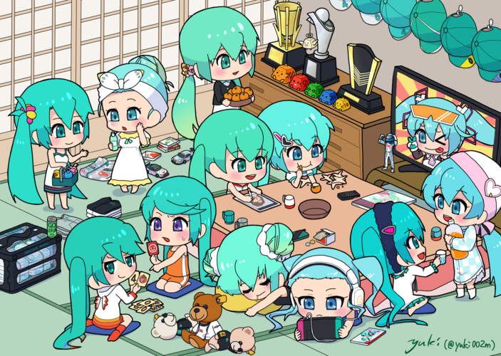 レーシングミクたちの休日