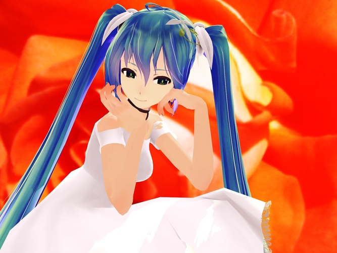 今日のミクさんです。