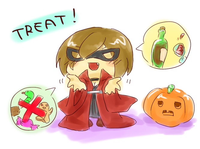(トリックは出来ません)