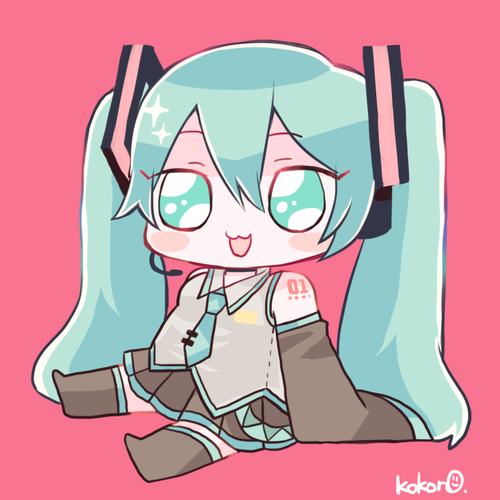 おすわりミクちゃん