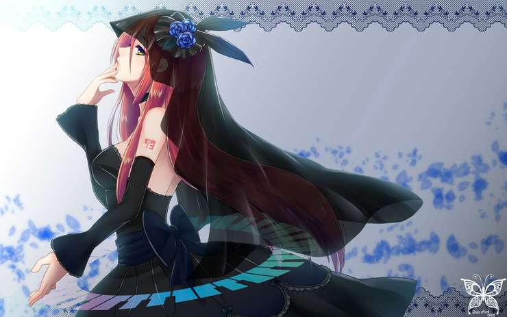 青薔薇