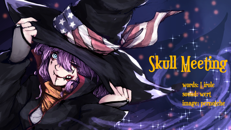 【巡音ルカ】HALLOWEEN ORCHESTRA -「Skull Meeting」【イラスト】