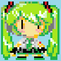 ミクアイコン (ピアプロ用)