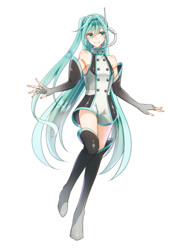 オリジナルデザインの初音ミク