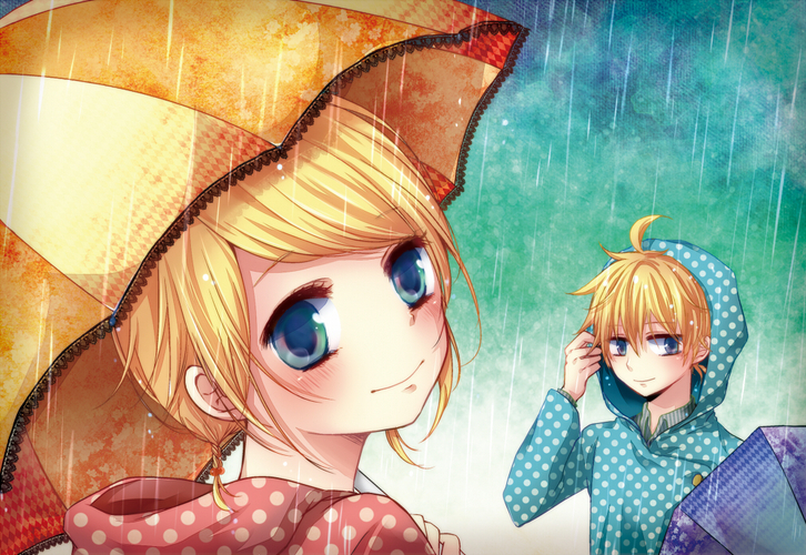 雨と鏡音