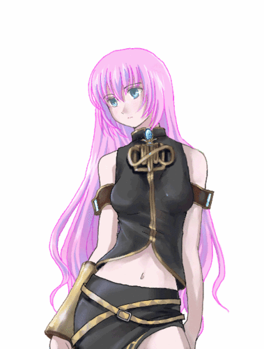 歌うルカ 動き実演用GIF color
