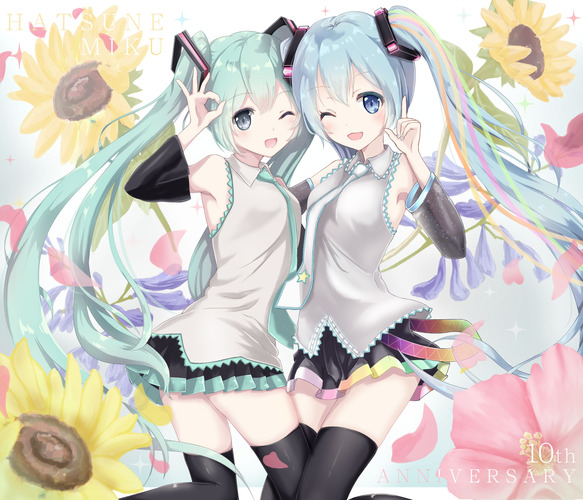 ミクちゃん誕生日おめでとう!!10周年!!