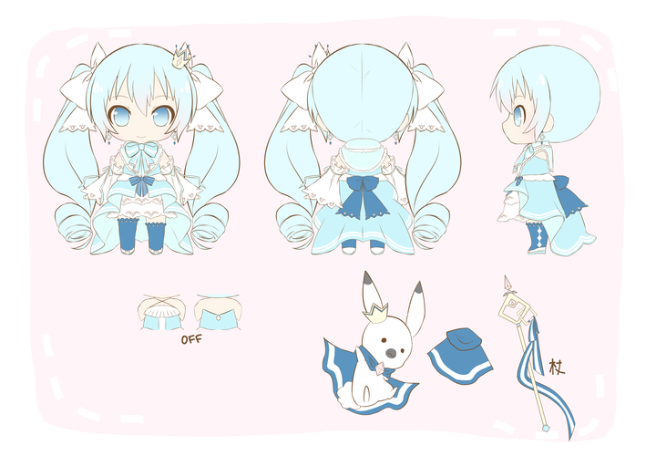 雪ミクさん案2019