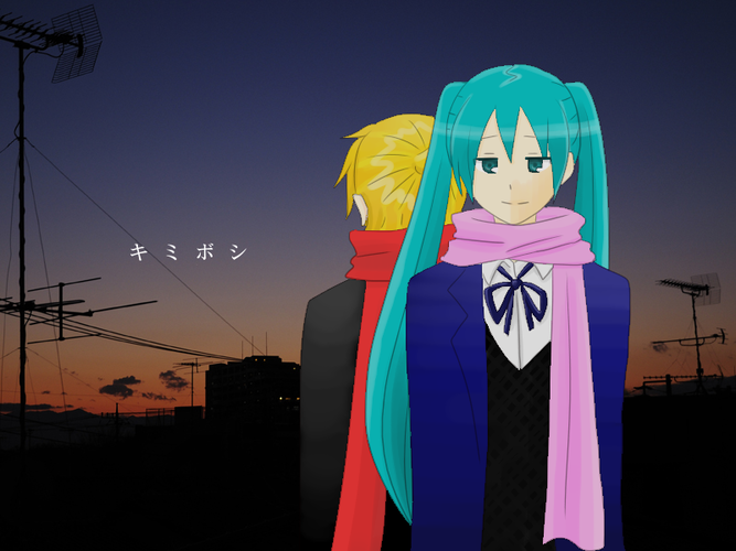 不釣合いな二人