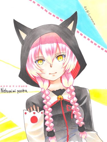 ねこみみパーカー