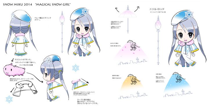 2014年雪ミク衣装