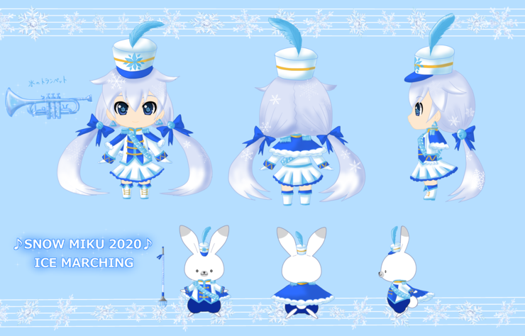 SNOW MIKU 2020 ICE MARCHING