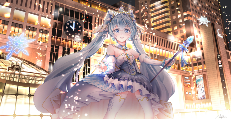 Snow miku 2019 ~10th Anniversary~