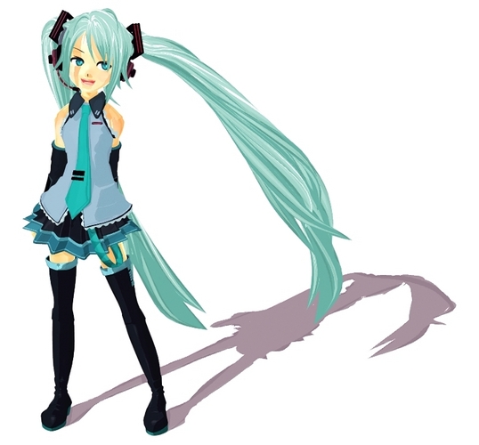 3Dで初音ミク_004。