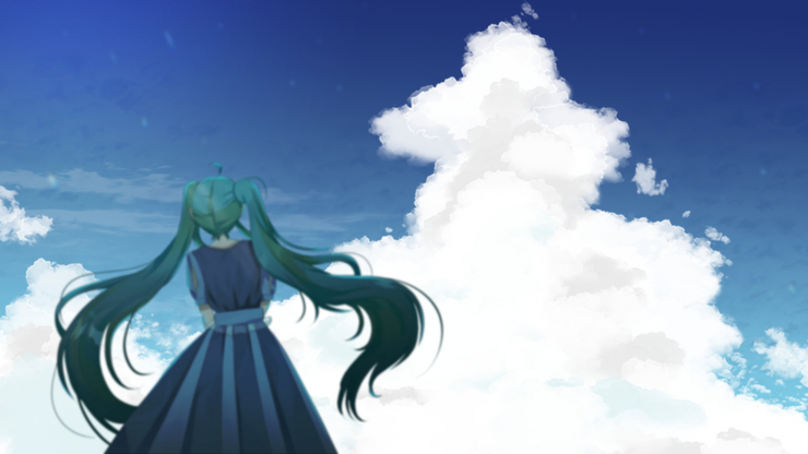 あの雲の向こうに