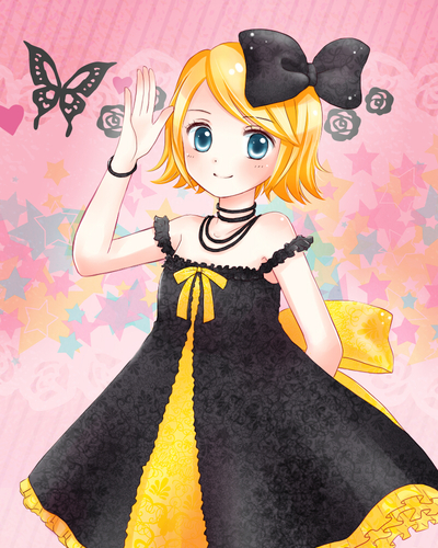 おめかしリンちゃん