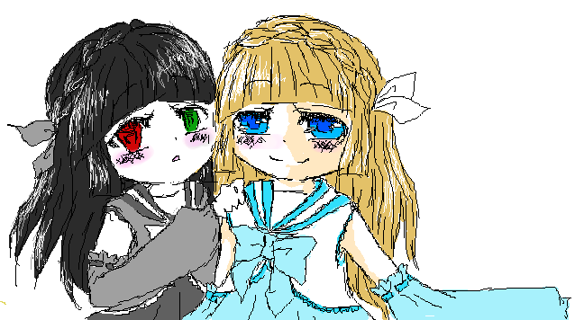 【亜種注意】瑠璃音 結衣&闇ノ子