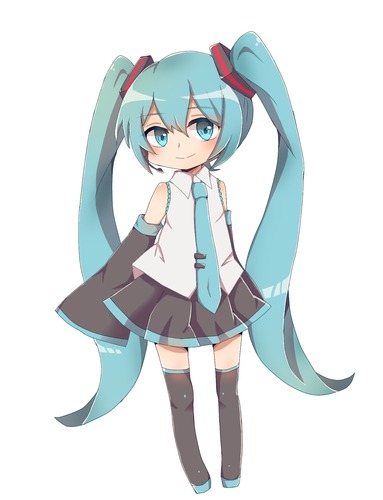 デフォルメなミクさん