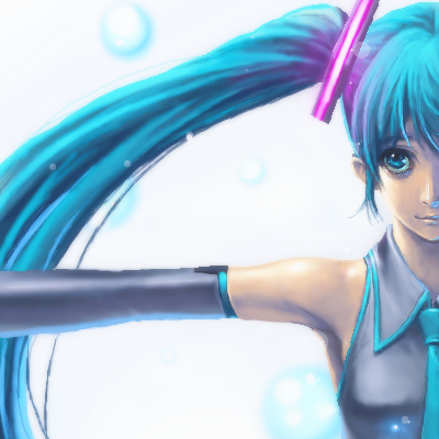 初音ミク・光溢れる