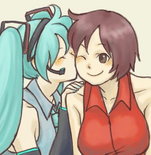 ちゅーシリーズ(ミク→メイコ)
