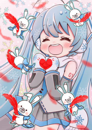 一緒だとあったかいうさ!